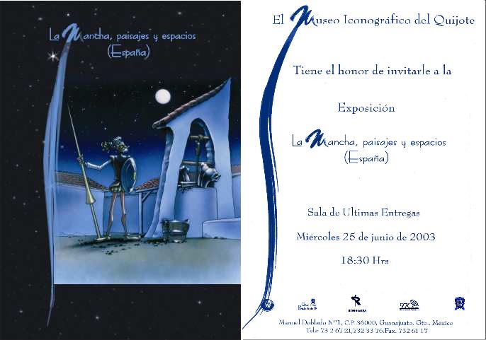 Invitaci�n a la Exposici�n en Guanajuato